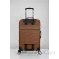 PU contrast zipper Luggage